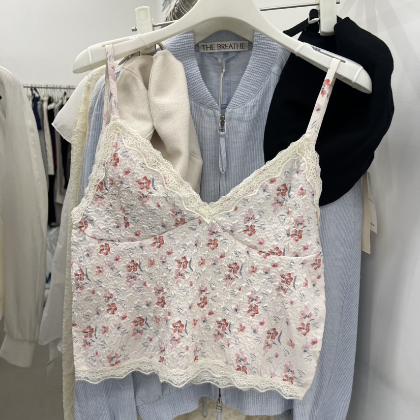 BREATHE韓國東大門直郵女士新款26春夏職業休閑熱賣吊帶背心BREATHE吊帶/背心圖色2