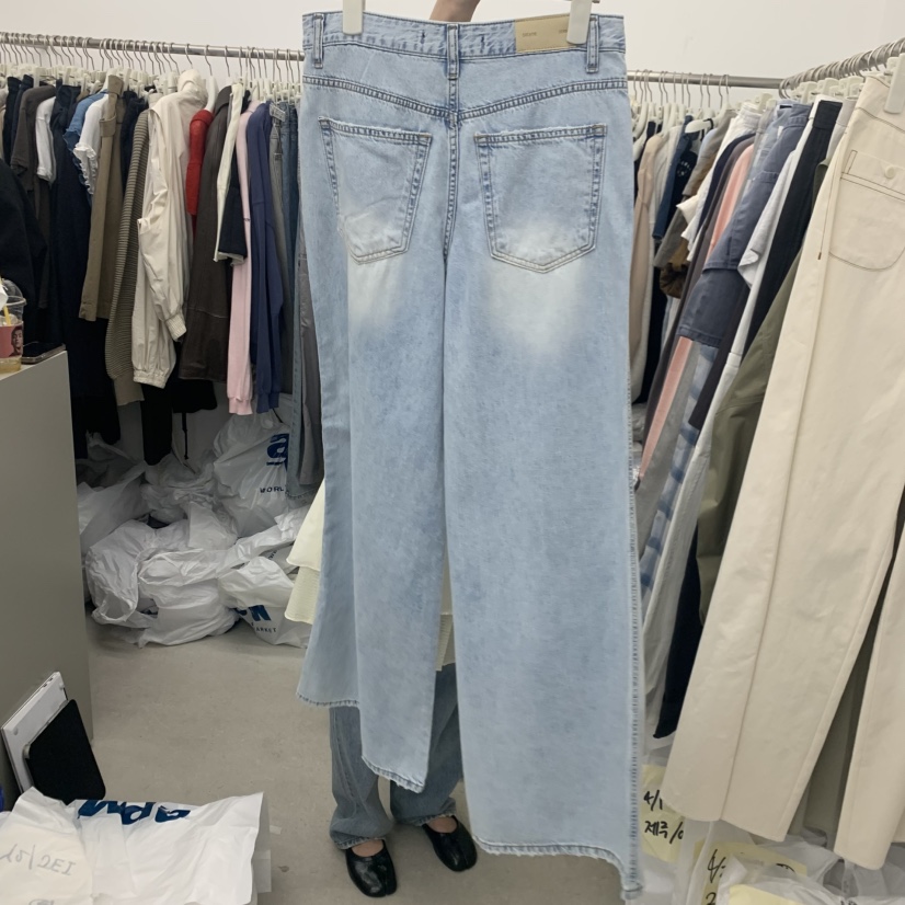 BREATHE韓國直郵實拍女士新品推薦熱賣職業時尚人氣牛仔褲BREATHE牛仔褲