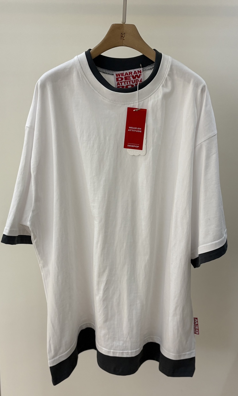 DEWPOP韓國代購女士新款26春夏人氣職業熱賣時尚推薦休閑T恤DEWPOPT恤圖色1