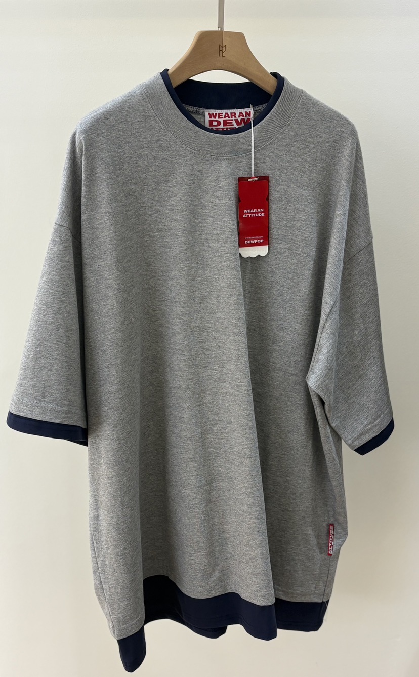 DEWPOP韓國代購女士新款26春夏人氣職業熱賣時尚推薦休閑T恤DEWPOPT恤圖色2