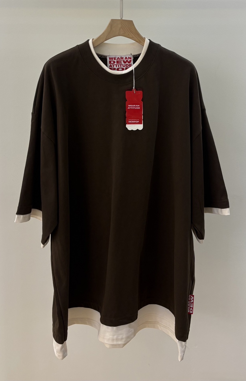 DEWPOP韓國代購女士新款26春夏人氣職業熱賣時尚推薦休閑T恤DEWPOPT恤圖色3