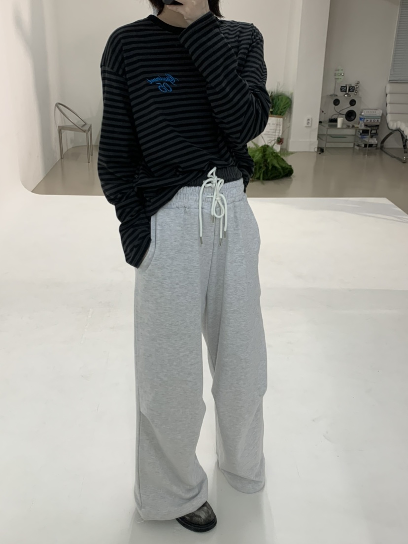 THE LOT韓國直郵女士新款26春夏人氣熱賣推薦休閑褲腰帶THE LOT/	LOT休閑褲