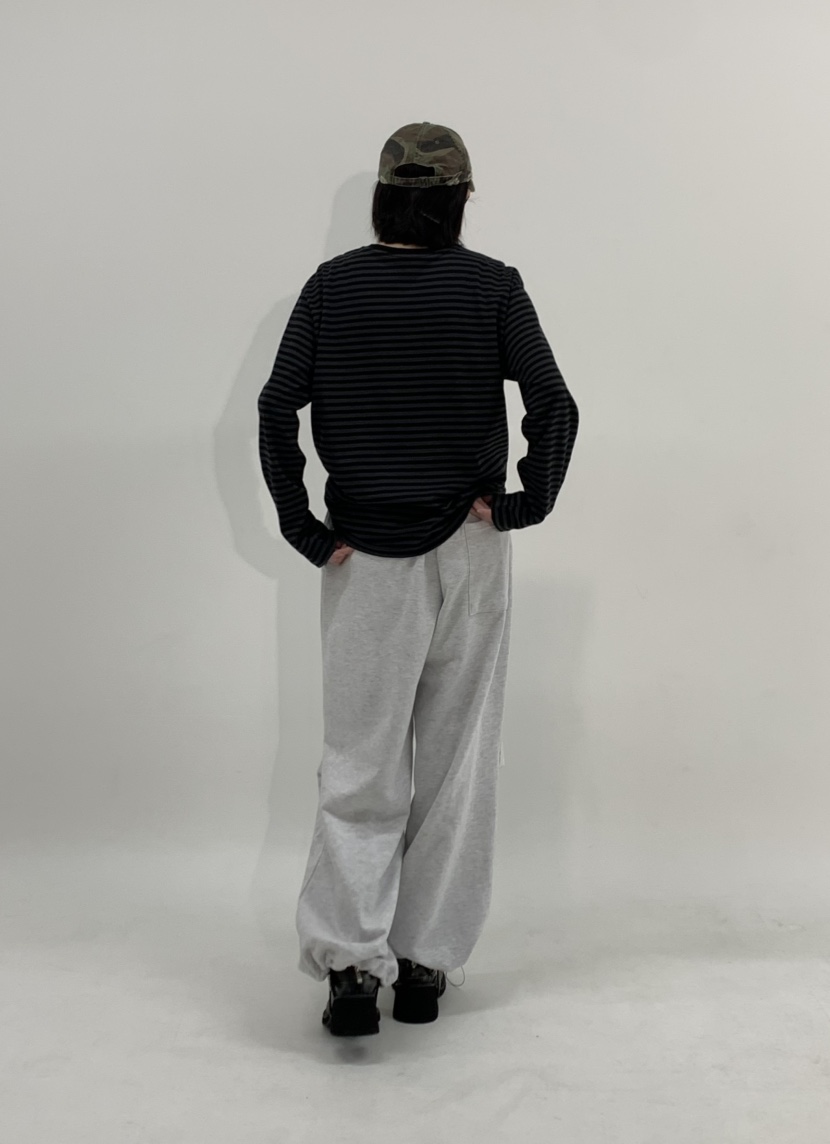 THE LOT韓國直郵女士新款26春夏人氣熱賣推薦休閑褲腰帶THE LOT/	LOT休閑褲