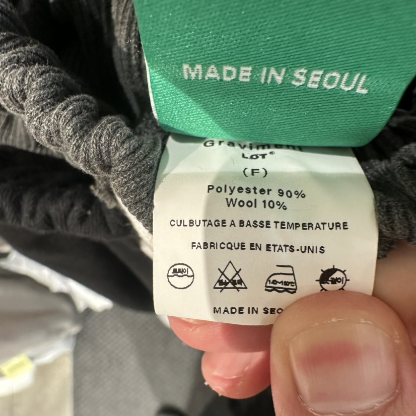 THE LOT韓國直郵女士新款26春夏人氣熱賣推薦休閑褲腰帶THE LOT/	LOT休閑褲