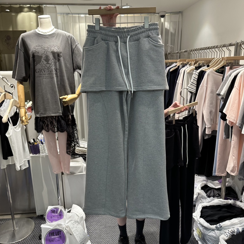 THE LOT韓國代購女裝新款推薦人氣26春夏休閑職業熱賣裙褲THE LOT/	LOT裙褲圖色1