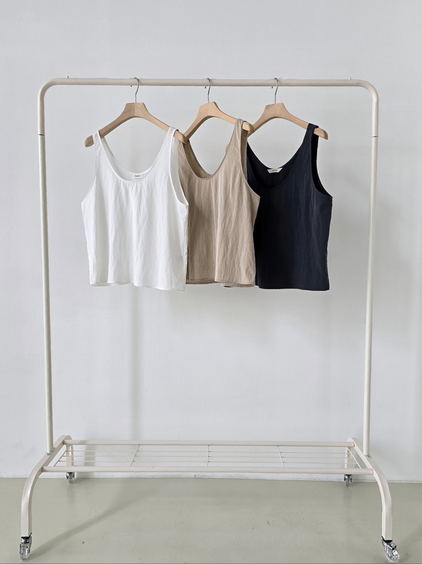 J SHOP韓國直郵實拍女士新品時尚休閑推薦人氣職業吊帶背心J_SHOP吊帶/背心