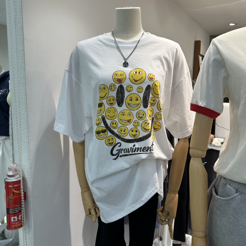 THE LOT韓國東大門直郵女裝新品職業熱賣推薦26春夏人氣T恤THE LOT/	LOTT恤圖色1