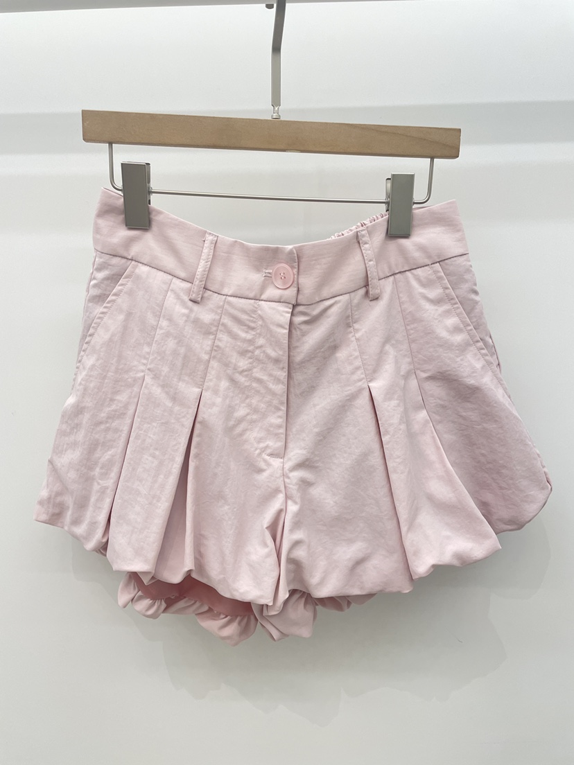 NYLON韓國直郵實拍女士新款職業26春夏人氣推薦短褲不含腰帶NYLON短褲圖色1