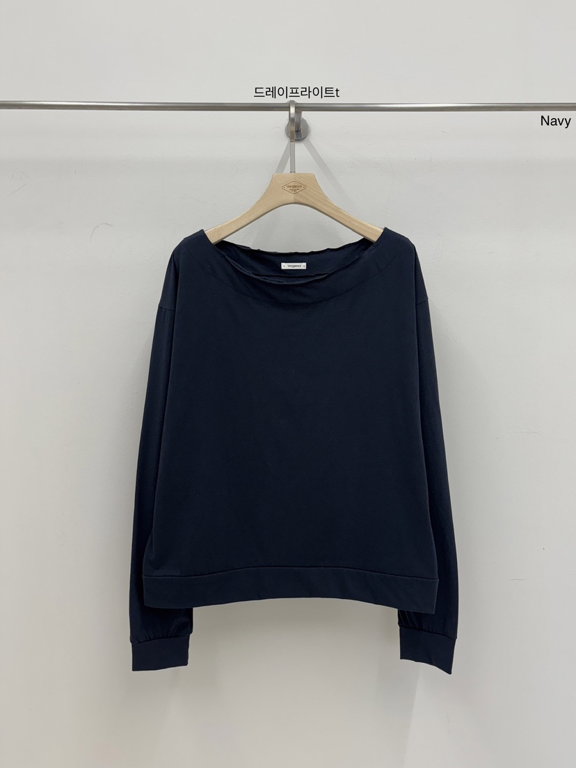 VERGAMOT韓國直郵實拍女士新款職業26春夏時尚休閑長袖T恤VERGAMOT長袖T恤圖色3