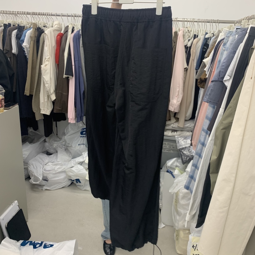 BREATHE韓國直郵實拍女裝新款推薦人氣熱賣休閑休閑褲褶皺BREATHE休閑褲