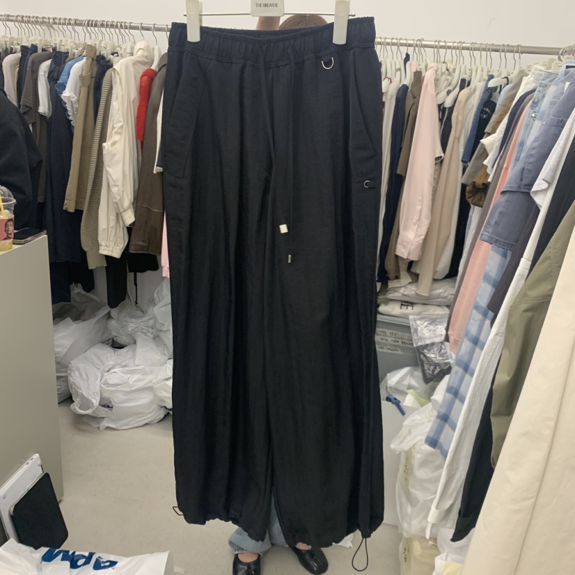 BREATHE韓國直郵實拍女裝新款推薦人氣熱賣休閑休閑褲褶皺BREATHE休閑褲圖色2
