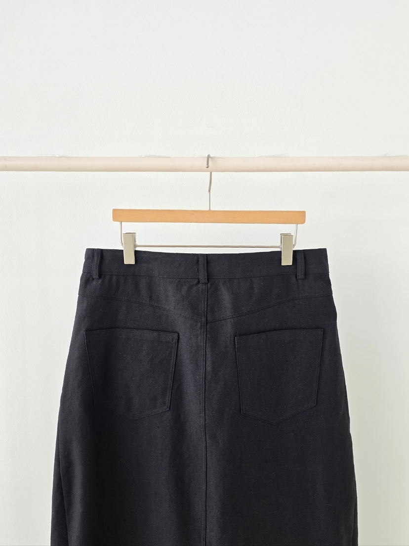 J SHOP韓國直郵實拍女裝新品推薦人氣26春夏長裙不含腰帶J_SHOP長裙