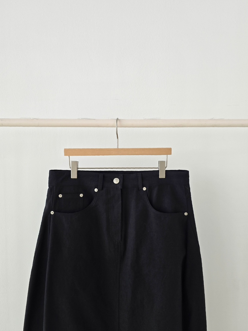 J SHOP韓國直郵實拍女裝新品推薦人氣26春夏長裙不含腰帶J_SHOP長裙