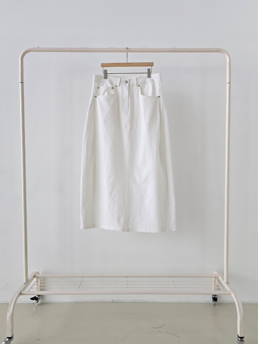 J SHOP韓國直郵實拍女裝新品推薦人氣26春夏長裙不含腰帶J_SHOP長裙圖色1