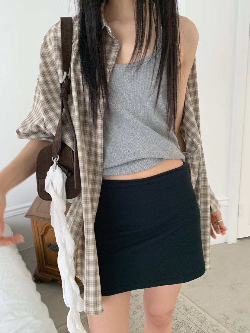 JKICHI韓國直郵實拍女裝新款推薦職業休閑人氣熱賣時尚短裙JKICHI短裙