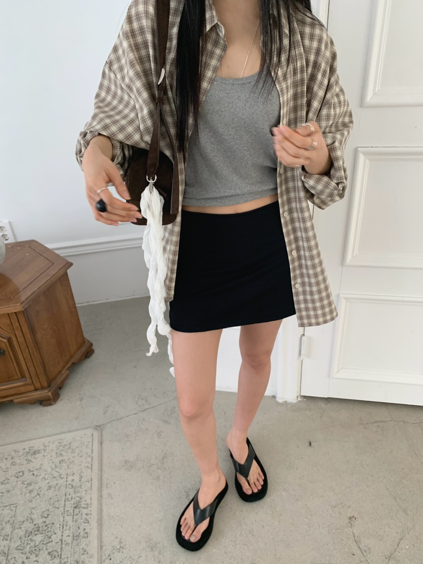 JKICHI韓國直郵實拍女裝新款推薦職業休閑人氣熱賣時尚短裙JKICHI短裙