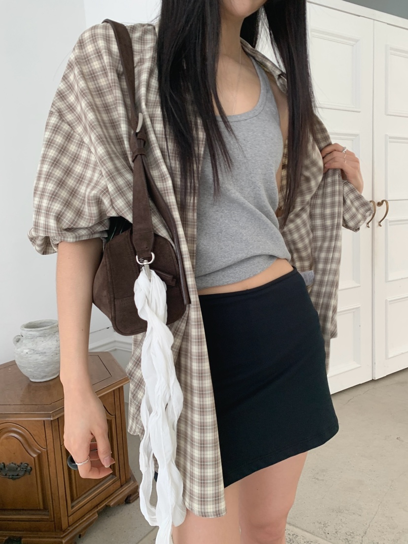 JKICHI韓國直郵實拍女裝新款推薦職業休閑人氣熱賣時尚短裙JKICHI短裙