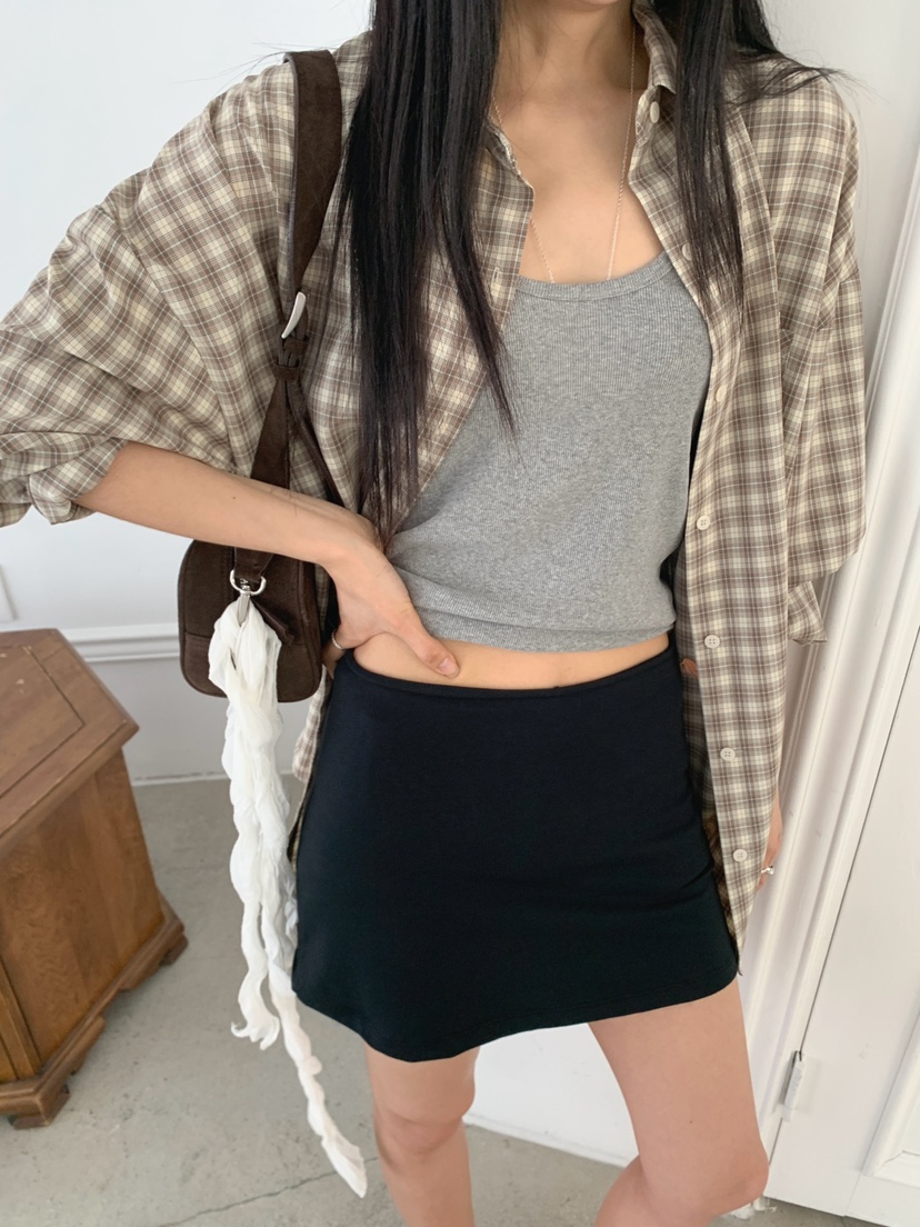 JKICHI韓國直郵實拍女裝新款推薦職業休閑人氣熱賣時尚短裙JKICHI短裙圖色3