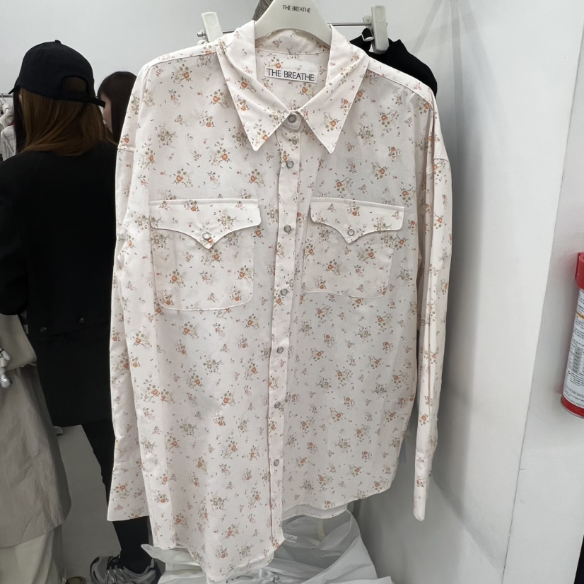 BREATHE韓國東大門直郵女士新品職業推薦休閑人氣襯衫蕾絲衫BREATHE襯衫/蕾絲衫圖色1