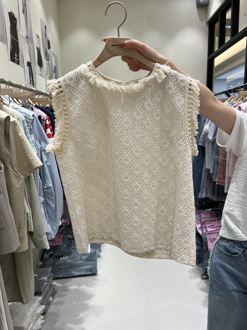 MARIE MARIE韓國代購女裝新品推薦休閑職業熱賣吊帶背心MARIE MARIE吊帶/背心圖色2