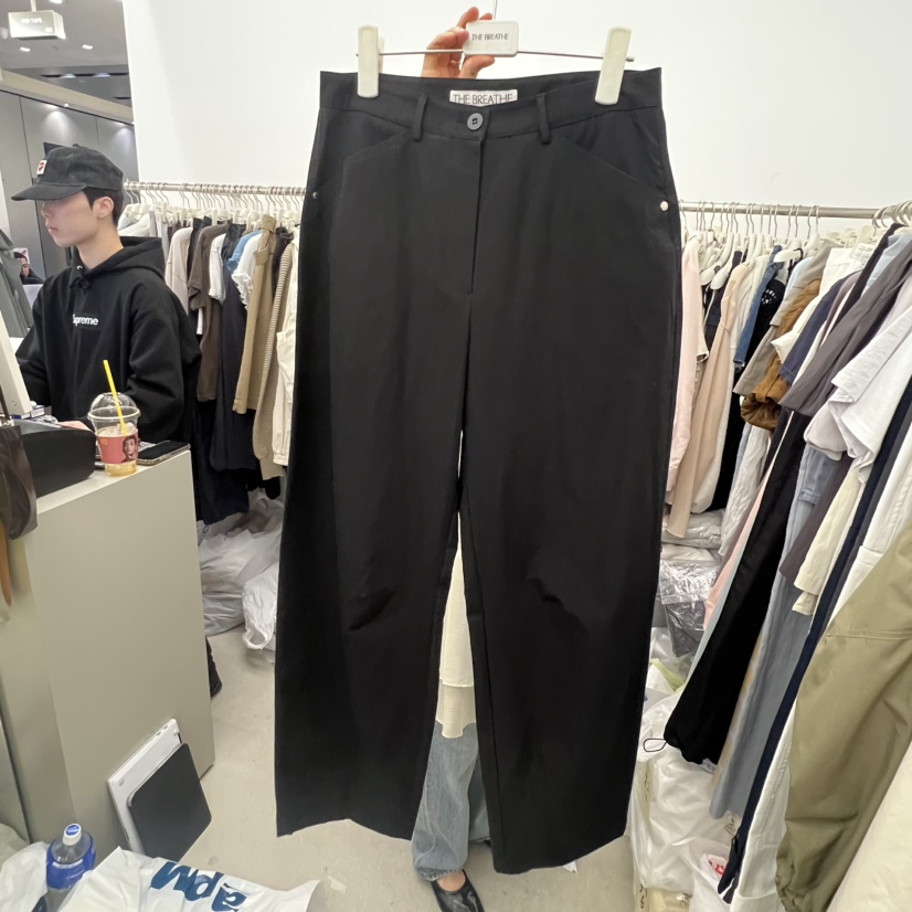 BREATHE韓國代購女士新款人氣休閑推薦職業時尚26春夏休閑褲BREATHE休閑褲圖色1