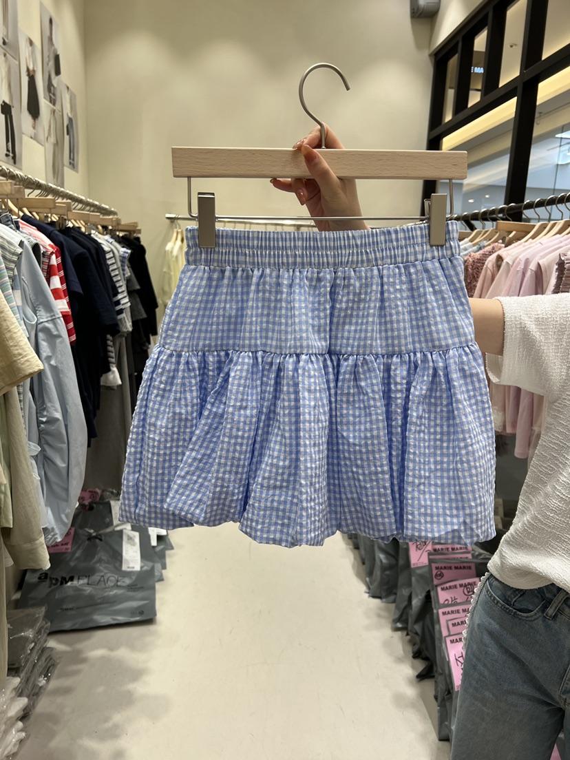 MARIE MARIE韓國直郵實拍女裝新款時尚26春夏推薦休閑短裙MARIE MARIE短裙