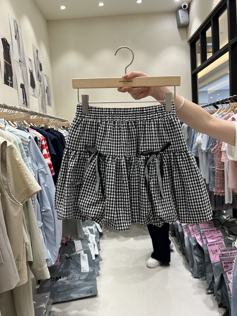 MARIE MARIE韓國直郵實拍女裝新款時尚26春夏推薦休閑短裙MARIE MARIE短裙圖色2