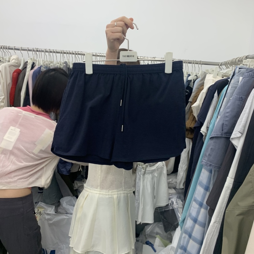 BREATHE韓國直郵女裝新品26春夏熱賣時尚人氣推薦短褲水洗BREATHE短褲圖色2