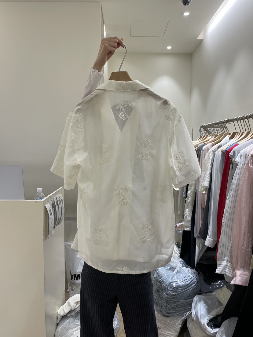 FLOWER-L韓國東大門代購女士新款休閑熱賣時尚襯衫蕾絲衫FLOWER-L襯衫/蕾絲衫