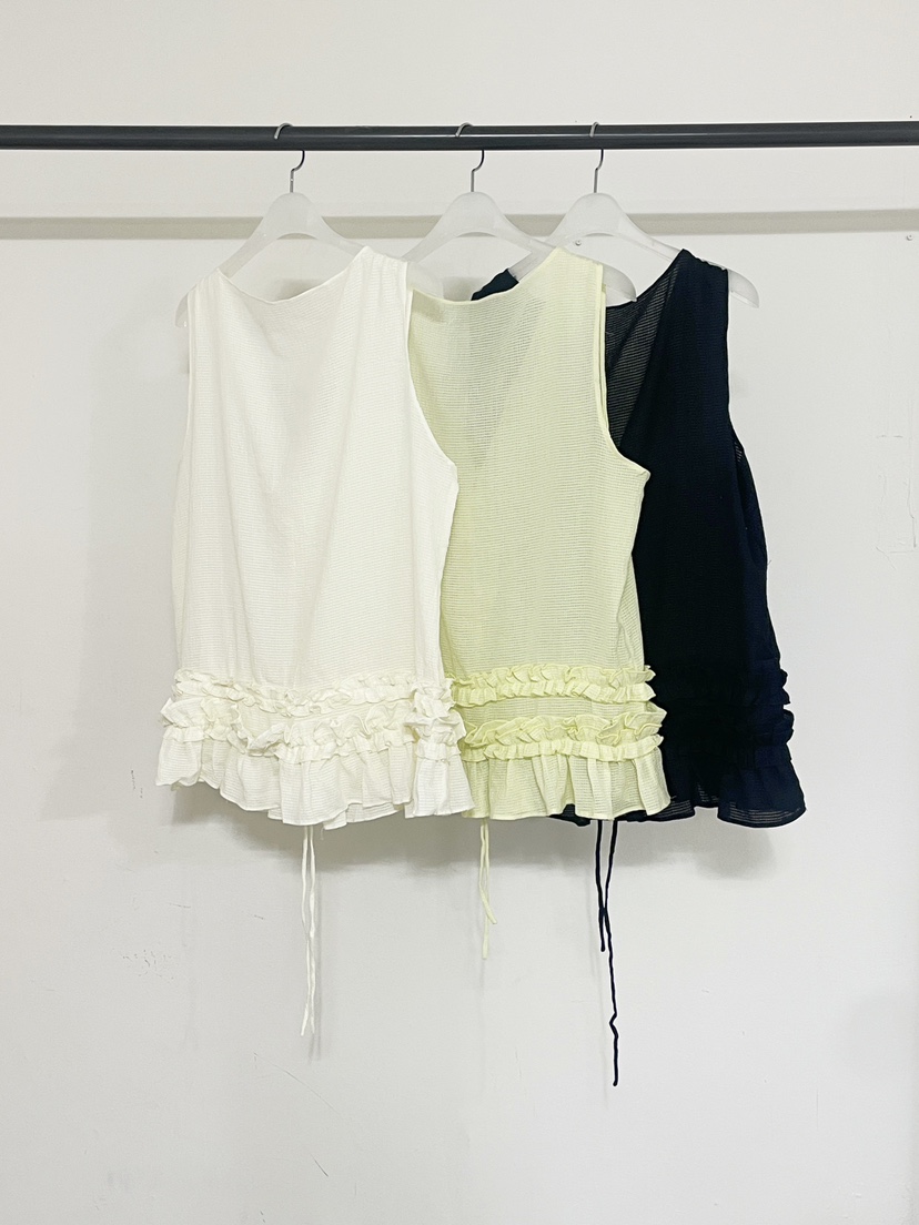 CLAFO韓國東大門代購女裝新品熱賣人氣推薦職業26春夏吊帶背心CLAFO吊帶/背心