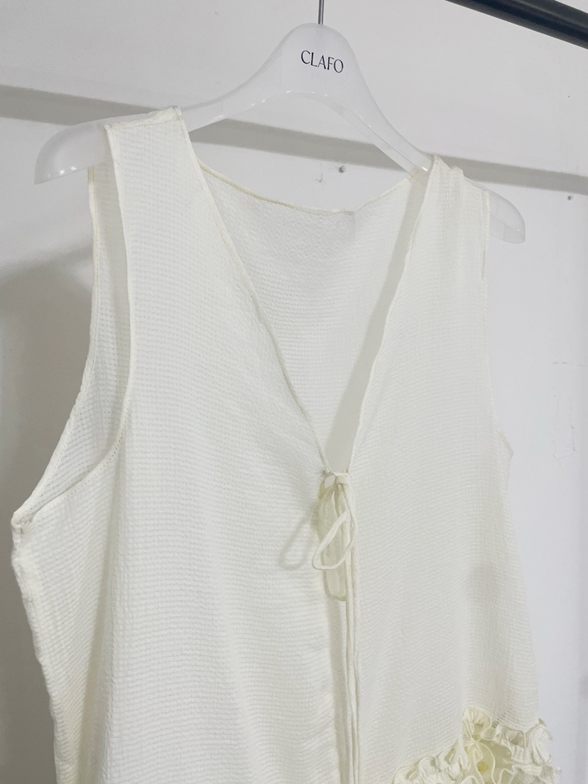 CLAFO韓國東大門代購女裝新品熱賣人氣推薦職業26春夏吊帶背心CLAFO吊帶/背心