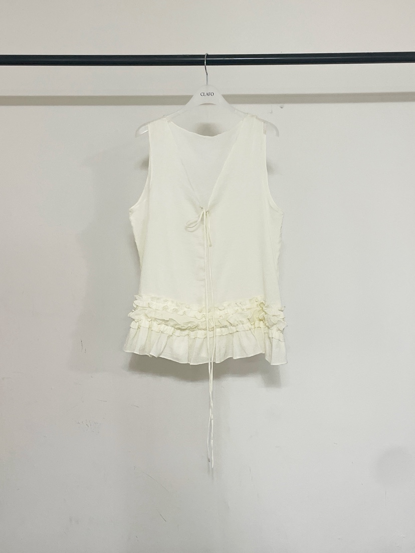 CLAFO韓國東大門代購女裝新品熱賣人氣推薦職業26春夏吊帶背心CLAFO吊帶/背心圖色2