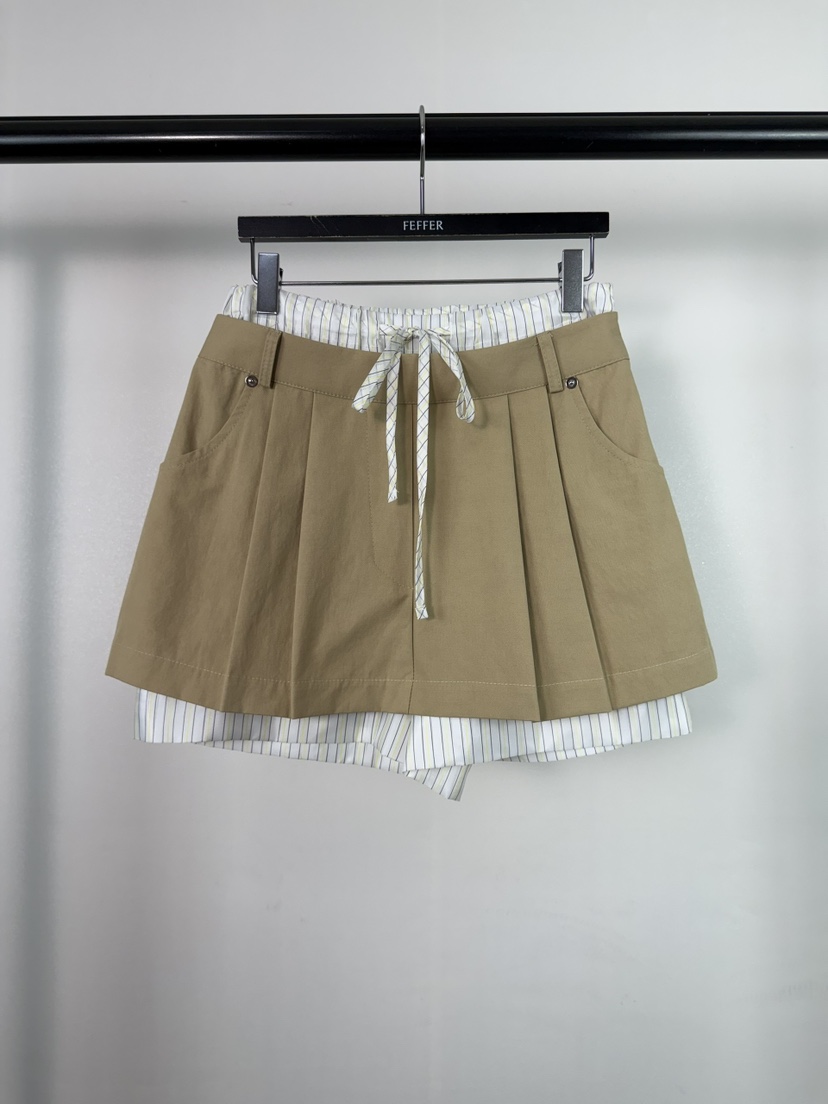 FEFFER韓國直郵實拍女裝新品推薦人氣26春夏休閑時尚裙褲FEFFER裙褲圖色1