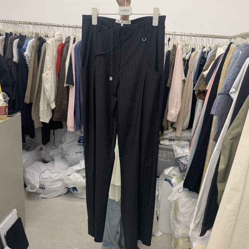 BREATHE韓國代購女士新款休閑推薦時尚人氣26春夏職業休閑褲BREATHE休閑褲圖色1