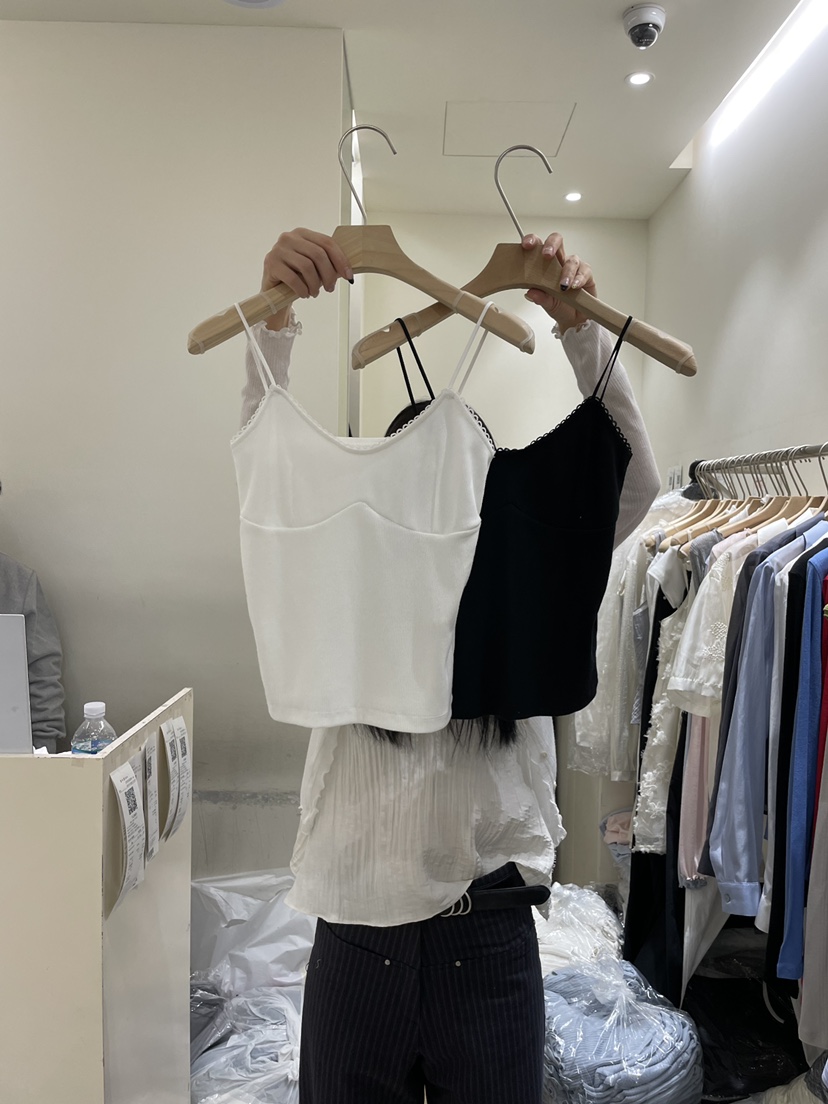 FLOWER-L韓國代購女士新款時尚職業休閑26春夏熱賣吊帶背心FLOWER-L吊帶/背心