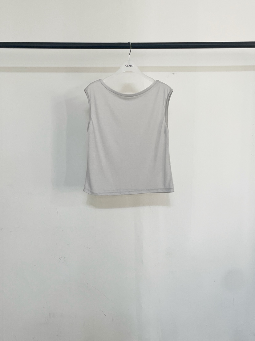 CLAFO韓國東大門直郵女裝新品職業休閑熱賣吊帶背心天絲露肩CLAFO吊帶/背心圖色3