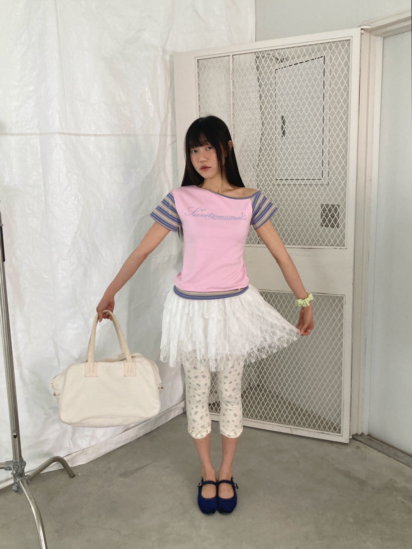 MORE THAN-P韓國直郵女士新款人氣職業休閑26春夏推薦T恤MORE THANT恤