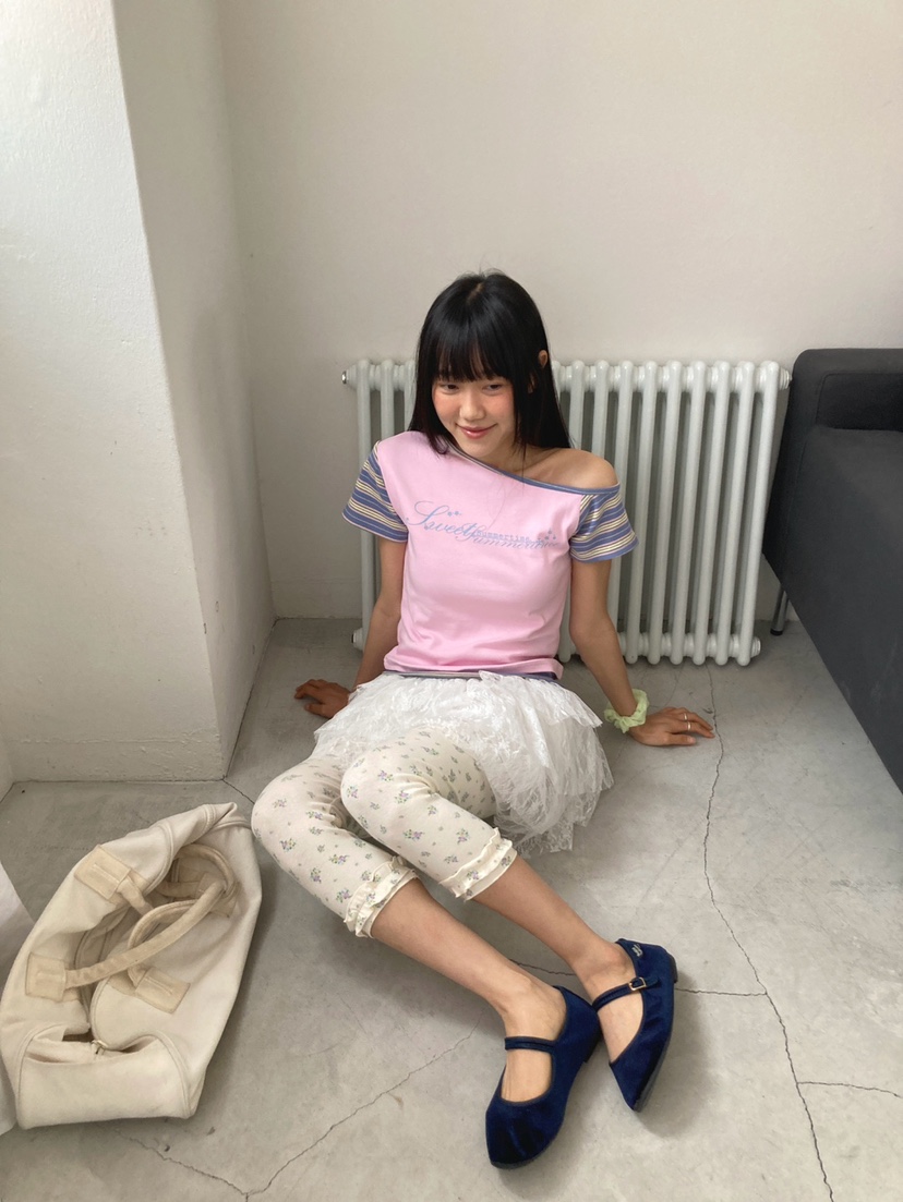 MORE THAN-P韓國直郵女士新款人氣職業休閑26春夏推薦T恤MORE THANT恤