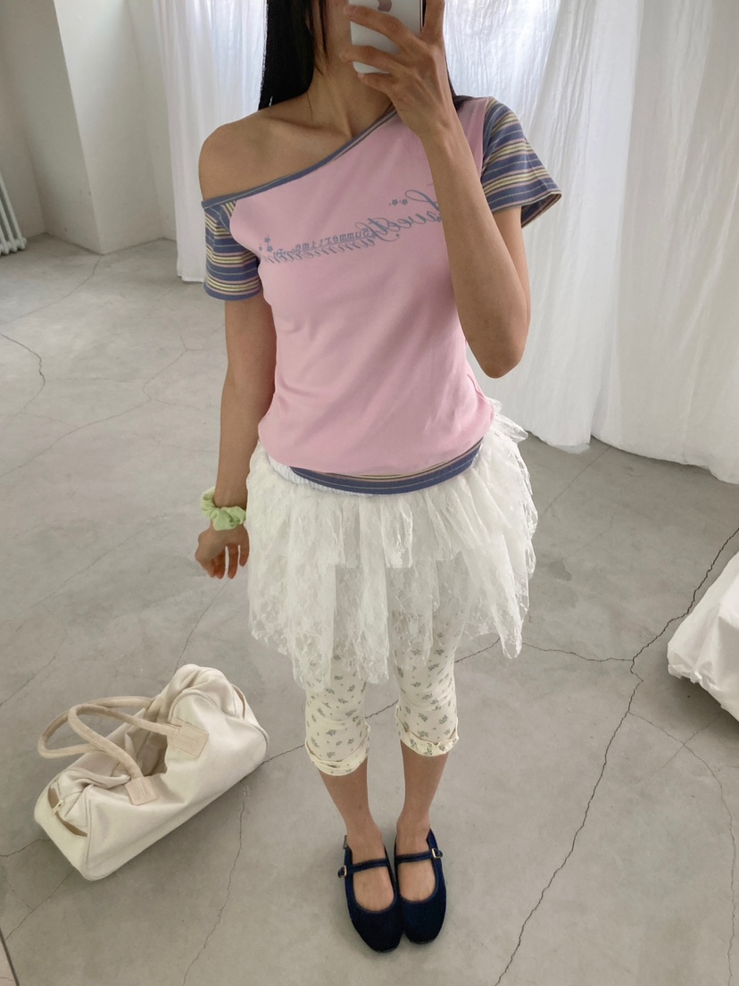 MORE THAN-P韓國直郵女士新款人氣職業休閑26春夏推薦T恤MORE THANT恤