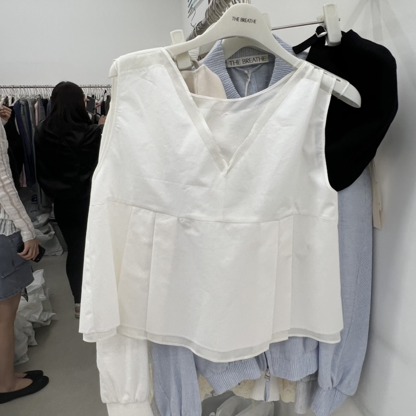 BREATHE韓國直郵實拍女士新品推薦熱賣人氣26春夏吊帶背心BREATHE吊帶/背心圖色3