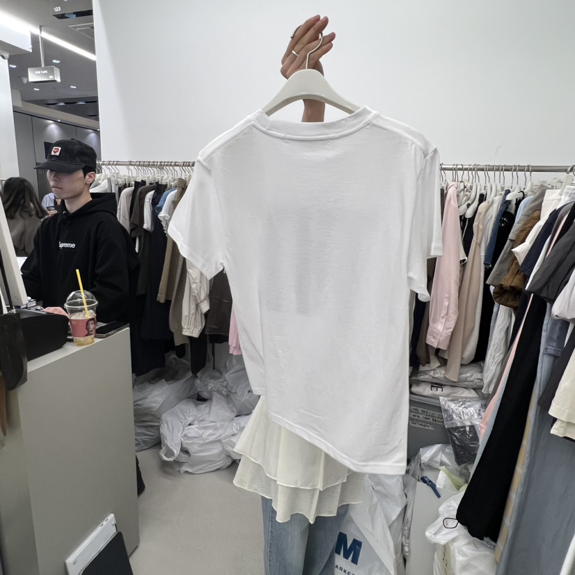 BREATHE韓國直郵女士新款職業時尚休閑26春夏推薦人氣T恤BREATHET恤