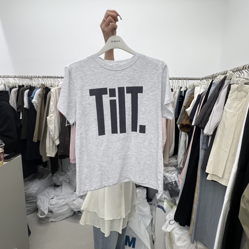 BREATHE韓國直郵女士新款職業時尚休閑26春夏推薦人氣T恤BREATHET恤圖色2