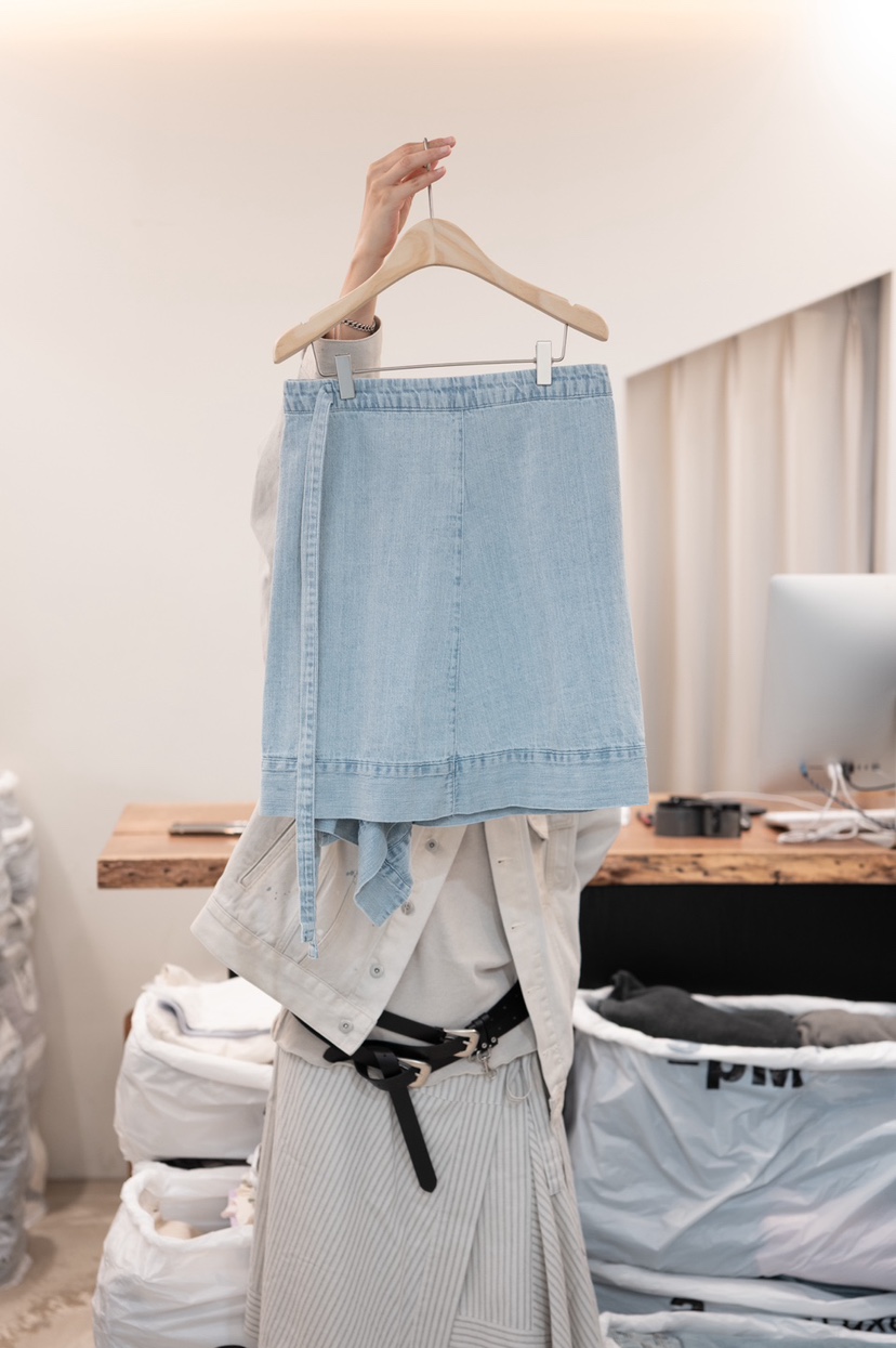 FRIC韓國東大門直郵女裝新款熱賣時尚休閑人氣半身裙中短裙FRIC半身裙/中短裙