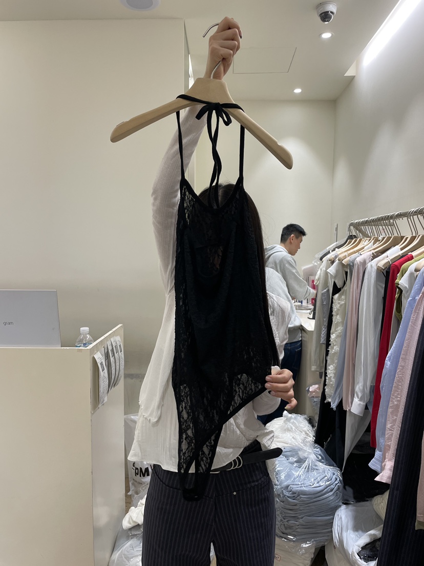 FLOWER-L韓國直郵女裝新品熱賣推薦職業26春夏吊帶背心蕾絲FLOWER-L吊帶/背心