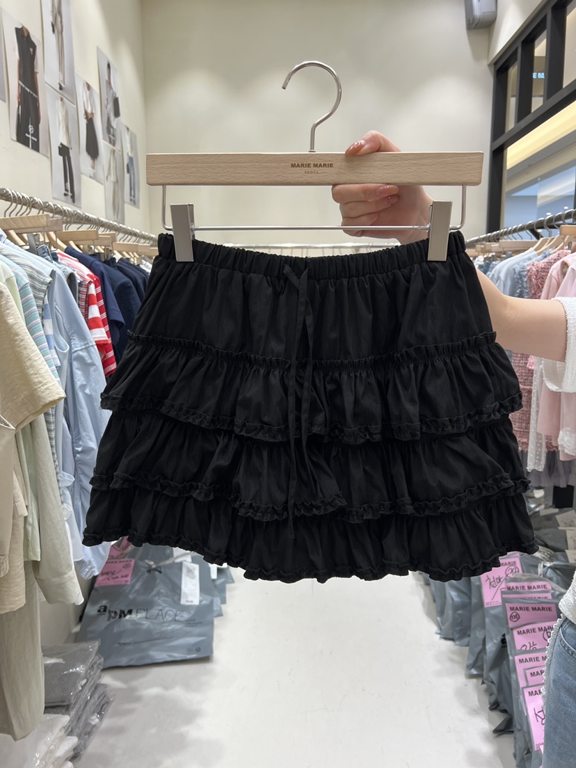 MARIE MARIE韓國東大門直郵女裝新款職業熱賣26春夏短裙MARIE MARIE短裙圖色2