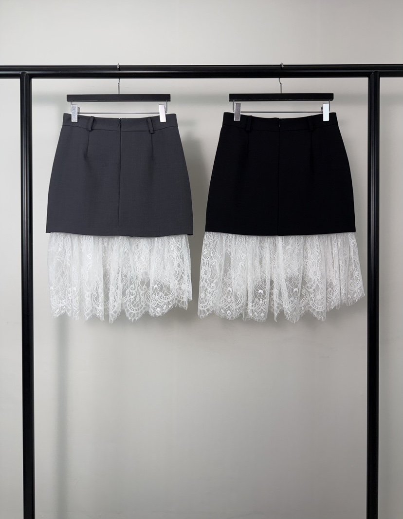 FEFFER韓國東大門直郵女士新款26春夏職業熱賣半身裙中短裙FEFFER半身裙/中短裙