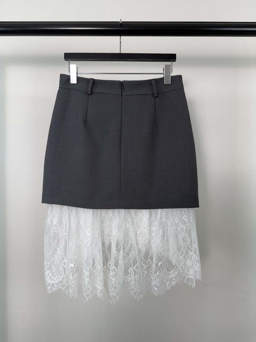 FEFFER韓國東大門直郵女士新款26春夏職業熱賣半身裙中短裙FEFFER半身裙/中短裙