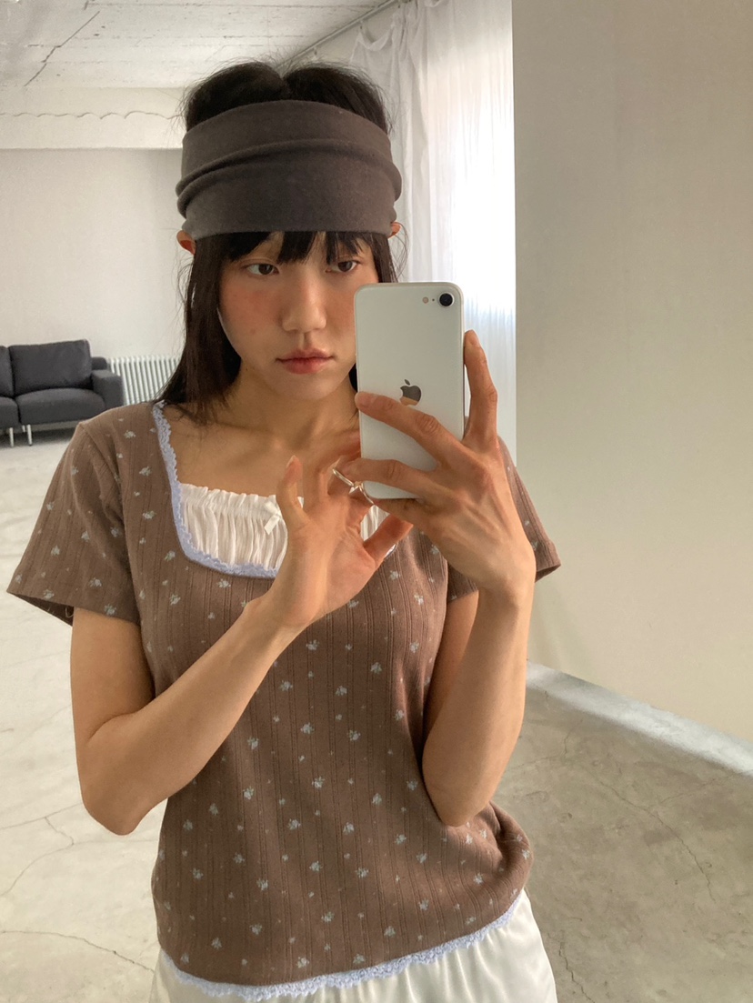 MORE THAN-P韓國東大門直郵女士新品職業休閑26春夏T恤MORE THANT恤