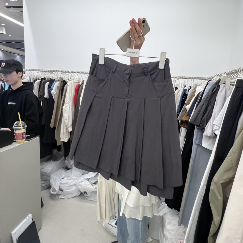 BREATHE韓國直郵女裝新品26春夏熱賣時尚人氣休閑職業短裙BREATHE短裙圖色2