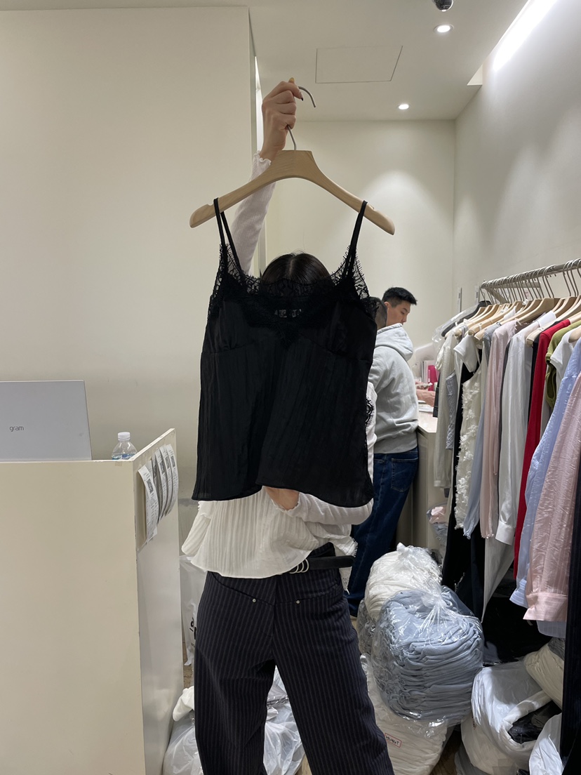 FLOWER-L韓國東大門直郵女士新品職業熱賣人氣推薦吊帶背心FLOWER-L吊帶/背心圖色2